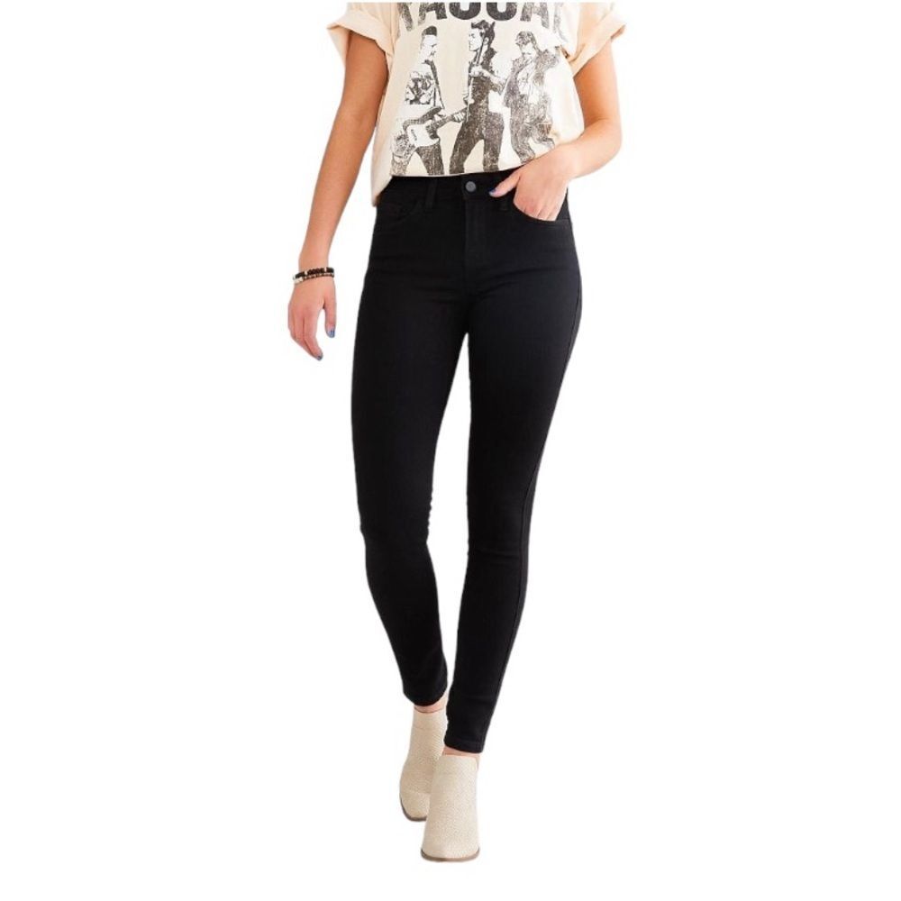Flying Monkey •Black Label• Women’s Mid-Rise Skinny Stretch Jeans | Size 28